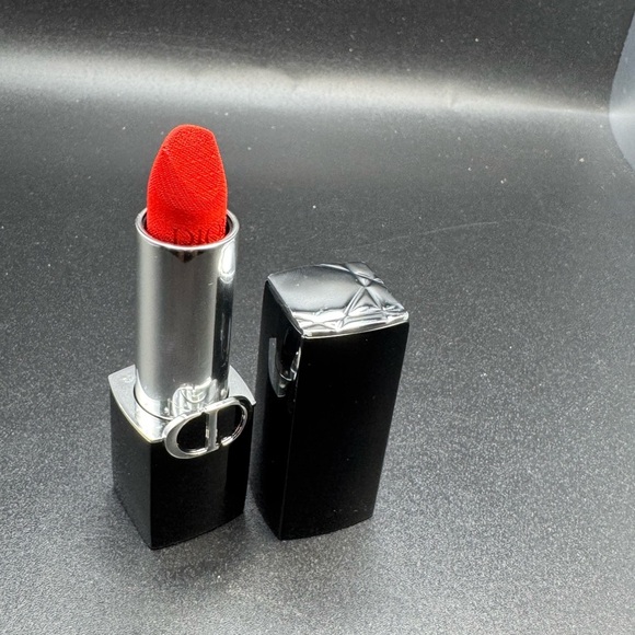 NWT Dior Rouge Lipstick 999 Shade Velvet- NO BOX - Picture 6 of 7